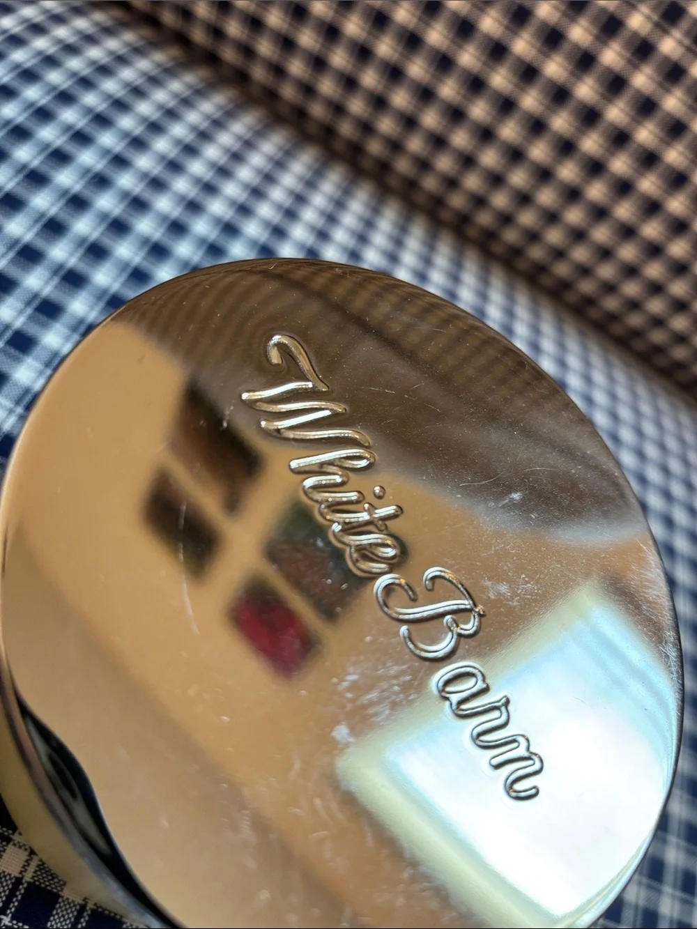 White barn “sugared lemon zest” three wick candle